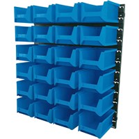 Draper 24 Bins Wall Storage Unit Draper 24 Bins Wall Storage Unit