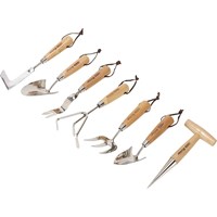 Draper Heritage 7 Piece Stainless Steel Garden Tool Set Draper Heritage 7 Piece Stainless Steel Garden Tool Set