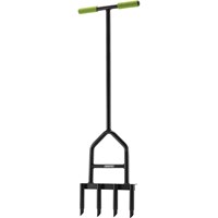 Draper 4 Prong Manual Lawn Aerator Draper 4 Prong Manual Lawn Aerator