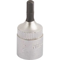 Elora 1/4" Drive Hexagon Socket Bit Metric