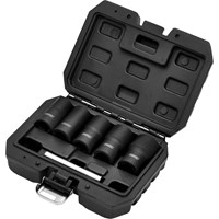 Draper 6 Piece 1/2" Drive Impact Wheel Nut Socket Set Draper 6 Piece 1/2" Drive Impact Wheel Nut Socket Set