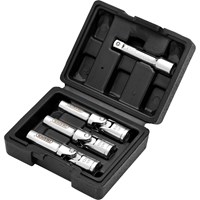 Draper 4 Piece 3/8" Drive Glow Plug Socket Set