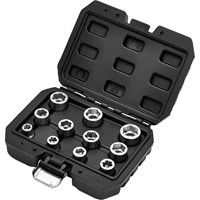 Draper 11 Piece 3/8" Drive Bolt Extractor Socket Set