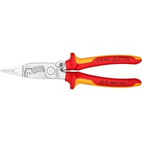 Knipex 13 96 VDE Insulated Electrical Multifunction Installation Pliers Knipex 13 96 VDE Insulated Electrical Multifunction Installation Pliers