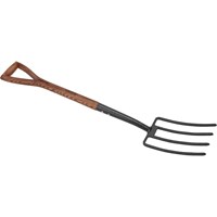 Draper Carbon Steel Garden Fork Ash Handle Draper Carbon Steel Garden Fork Ash Handle