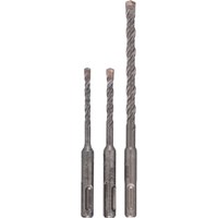 Bosch 3 Piece SDS Plus Concrete and Masonry Drill Bit Set