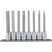 Draper 8 Piece 3/8" Drive Long Hexagon Socket Bit Set Draper 8 Piece 3/8" Drive Long Hexagon Socket Bit Set