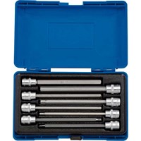 Draper 8 Piece 3/8" Drive Extra Long Hexagon Socket Bit Set Draper 8 Piece 3/8" Drive Extra Long Hexagon Socket Bit Set
