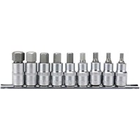Draper 9 Piece 1/2" Drive Hexagon Socket Bit Set Draper 9 Piece 1/2" Drive Hexagon Socket Bit Set