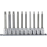 Draper 10 Piece 3/8" Drive Torx Plus Long Socket Bit Set Draper 10 Piece 3/8" Drive Torx Plus Long Socket Bit Set