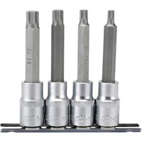 Draper 4 Piece 1/2" Drive Spline Socket Bit Set Draper 4 Piece 1/2" Drive Spline Socket Bit Set