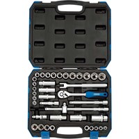 Draper 39 Piece 3/8" Drive Hex Socket Set Metric and Imperial Draper 39 Piece 3/8" Drive Hex Socket Set Metric and Imperial