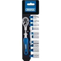 Draper 12 Piece 1/4" Drive Socket Set Metric Draper 12 Piece 1/4" Drive Socket Set Metric