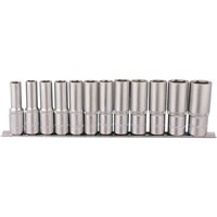 Draper 12 Piece 1/2" Drive Deep Hex Socket Set Metric