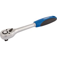 Draper 1/2" Drive 72 Tooth Reversible Soft Grip Ratchet Draper 1/2" Drive 72 Tooth Reversible Soft Grip Ratchet