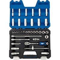 Draper 36 Piece 3/8" Drive Hex Socket Set Metric