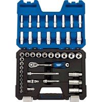 Draper Expert 42 Piece 3/8" Drive Hex Socket Set Metric Draper Expert 42 Piece 3/8" Drive Hex Socket Set Metric