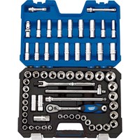 Draper 63 Piece 1/2" Drive Hex Socket Set Metric and Imperial Draper 63 Piece 1/2" Drive Hex Socket Set Metric and Imperial