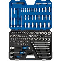 Draper Expert 150 Piece Combination Drive Hex and Bi Hex Socket, Bit and Spanner Set Metric and Imperial Draper Expert 150 Piece Combination Drive Hex and Bi Hex Socket, Bit and Spanner Set Metric and Imperial