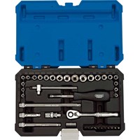 Draper Expert 40 Piece Combination Drive Hex Socket Set Metric and Imperial Draper Expert 40 Piece Combination Drive Hex Socket Set Metric and Imperial