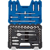 Draper Expert 41 Piece 3/8" Drive Bi Hex Socket Set Metric and Imperial