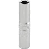 Draper 1/4" Drive Polished Finish Deep Hexagon Socket Metric