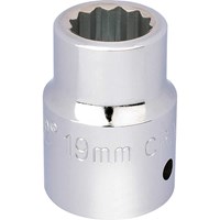 Draper 3/4" Drive Polished Finish Bi Hexagon Socket Metric Draper 3/4" Drive Polished Finish Bi Hexagon Socket Metric