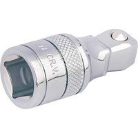 Draper 1/2" Drive Polished Chrome Wobble Socket Extension Bar Draper 1/2" Drive Polished Chrome Wobble Socket Extension Bar