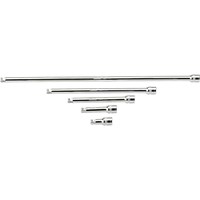 Draper 5 Piece 3/8" Square Drive Satin Chrome Wobble Extension Bar Set Draper 5 Piece 3/8" Square Drive Satin Chrome Wobble Extension Bar Set