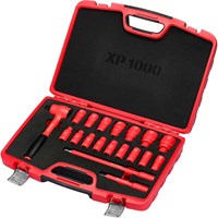 Draper XP1000 19 Piece 1/2" Drive VDE Insulated Socket Set Draper XP1000 19 Piece 1/2" Drive VDE Insulated Socket Set