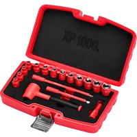 Draper XP1000 17 Piece 1/4" Drive VDE Insulated Socket Set Draper XP1000 17 Piece 1/4" Drive VDE Insulated Socket Set