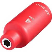 Draper XP1000 1/4" Drive VDE Insulated Hexagon Socket Draper XP1000 1/4" Drive VDE Insulated Hexagon Socket