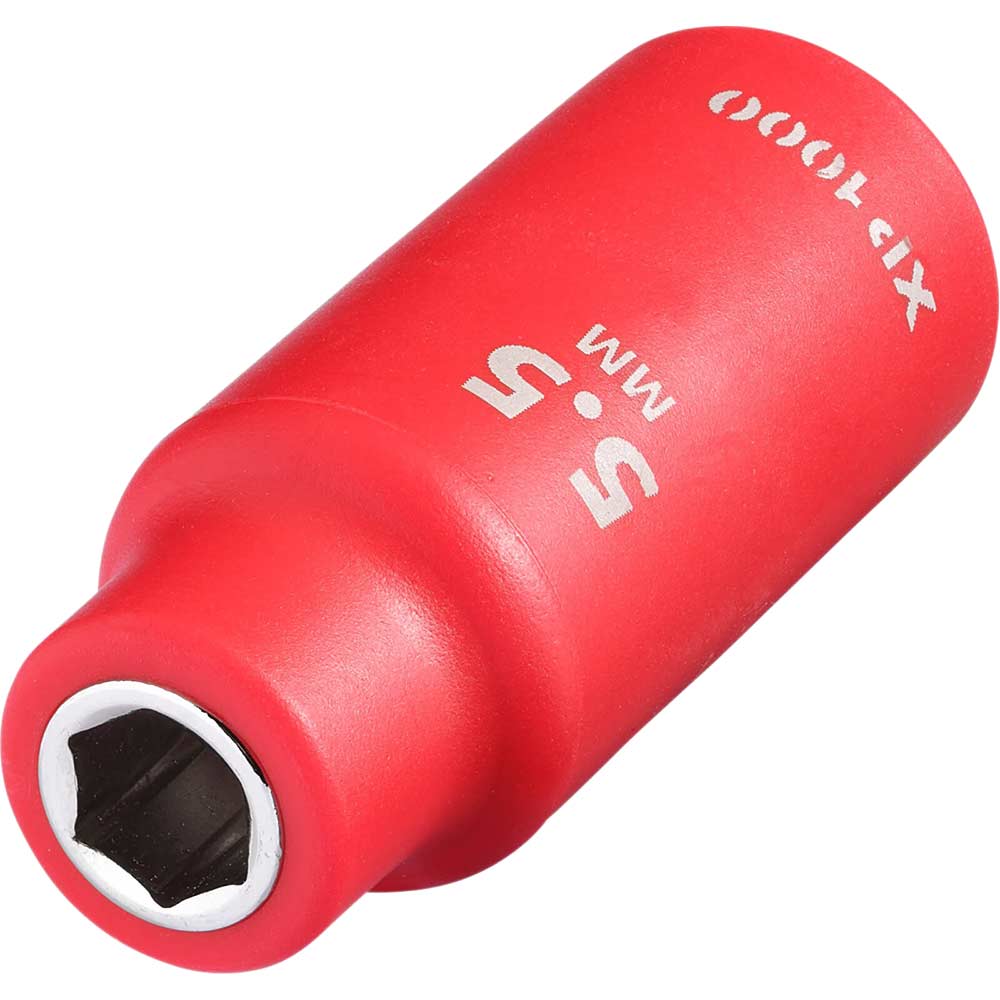 Draper Xp1000 1/4" Drive Vde Insulated Hexagon Socket Size 1