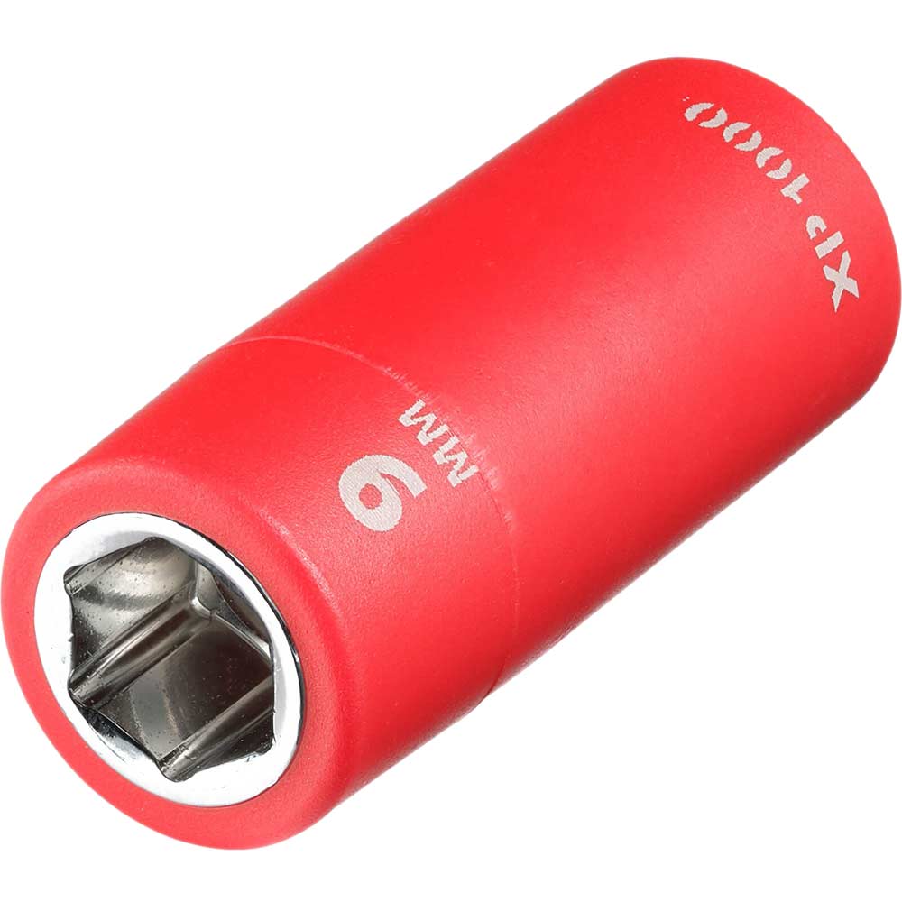 Draper Xp1000 1/4" Drive Vde Insulated Hexagon Socket 1/4" 9Mm Size 1