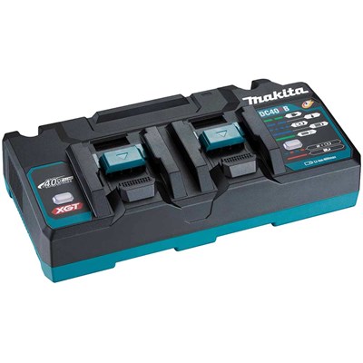 Makita DC40RB 40v Max XGT Twin Port Battery Fast Charger