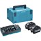 Makita 191U19-7 40v Max XGT Cordless 2 Battery 5ah and 110v Charger Kit 