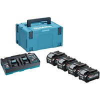 Makita 191U34-1 40v Max XGT Cordless 4 Battery 4ah and Charger Kit Makita 191U34-1 40v Max XGT Cordless 4 Battery 4ah and Charger Kit