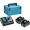 Makita 197803-2 18v LXT Cordless 2 Battery 5ah and Charger Kit 