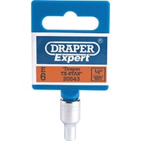 Draper Expert 1/4" Drive Torx Socket