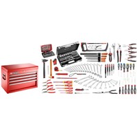 Facom 4 Drawer Tool Chest and 168 Piece Mechanical Tool Kit