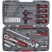 Teng Mecca Pro 95 Pieces 1/4" and 1/2" Socket and Tool Set Teng Mecca Pro 95 Pieces 1/4" and 1/2" Socket and Tool Set