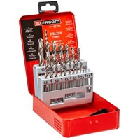 Facom 19 Piece Heavy Duty Drill Bit Set
