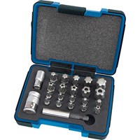 Draper Expert 23 Piece 1/4", 3/8" Drive Torx Bit Set Draper Expert 23 Piece 1/4", 3/8" Drive Torx Bit Set