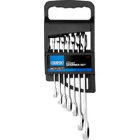 Draper 7 Piece Ratchet Combination Spanner Set Metric Draper 7 Piece Ratchet Combination Spanner Set Metric