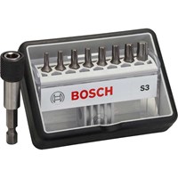 Bosch 9 Piece S Extra Hard Screwdriver Bit Set Bosch 9 Piece S Extra Hard Screwdriver Bit Set