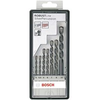 Bosch 7 Piece Silver Percussion Masonry Drill Bit Set