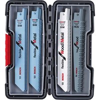 Bosch 20 Piece Wood and Metal Reciprocating Sabre Saw Blade Set Bosch 20 Piece Wood and Metal Reciprocating Sabre Saw Blade Set