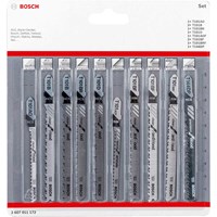 Bosch 10 Piece Wood Cutting Jigsaw Blade Set Bosch 10 Piece Wood Cutting Jigsaw Blade Set