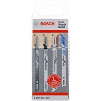 Bosch 15 Piece Assorted Wood and Metal Jigsaw Blade Set + FOC Carbide Blade Bosch 15 Piece Assorted Wood and Metal Jigsaw Blade Set + FOC Carbide Blade