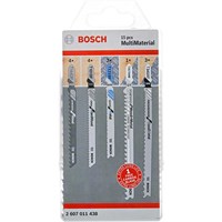 Bosch 15 Piece Assorted Multi Materia Jigsaw Blades Set + FOC Carbide Blade Bosch 15 Piece Assorted Multi Materia Jigsaw Blades Set + FOC Carbide Blade